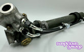 1989-2000 Nissan 240sx Suspicious Garage S13, S14, S15 Low Profile Steering Rack Hard Line Conversion